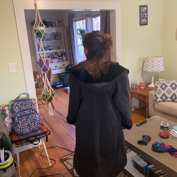 Herman Kay Petite long winter coat hooded - Picture 4 of 11